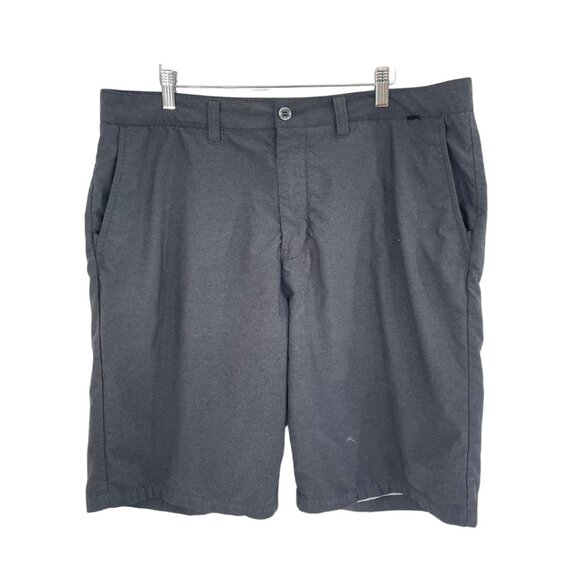 Travis Mathew Shorts Men 38 Gray 10” Inseam Golf Nylon Performance 72875-00 - Picture 1 of 14